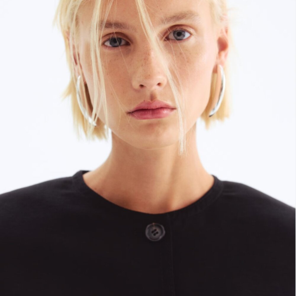 H&M Linen-Blend Jacket - Picture 3 of 5